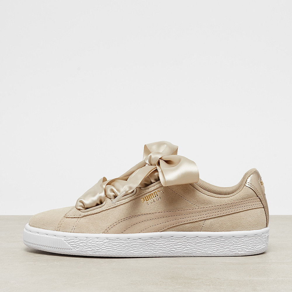 puma suede heart safari beige puma suede heart safari beige